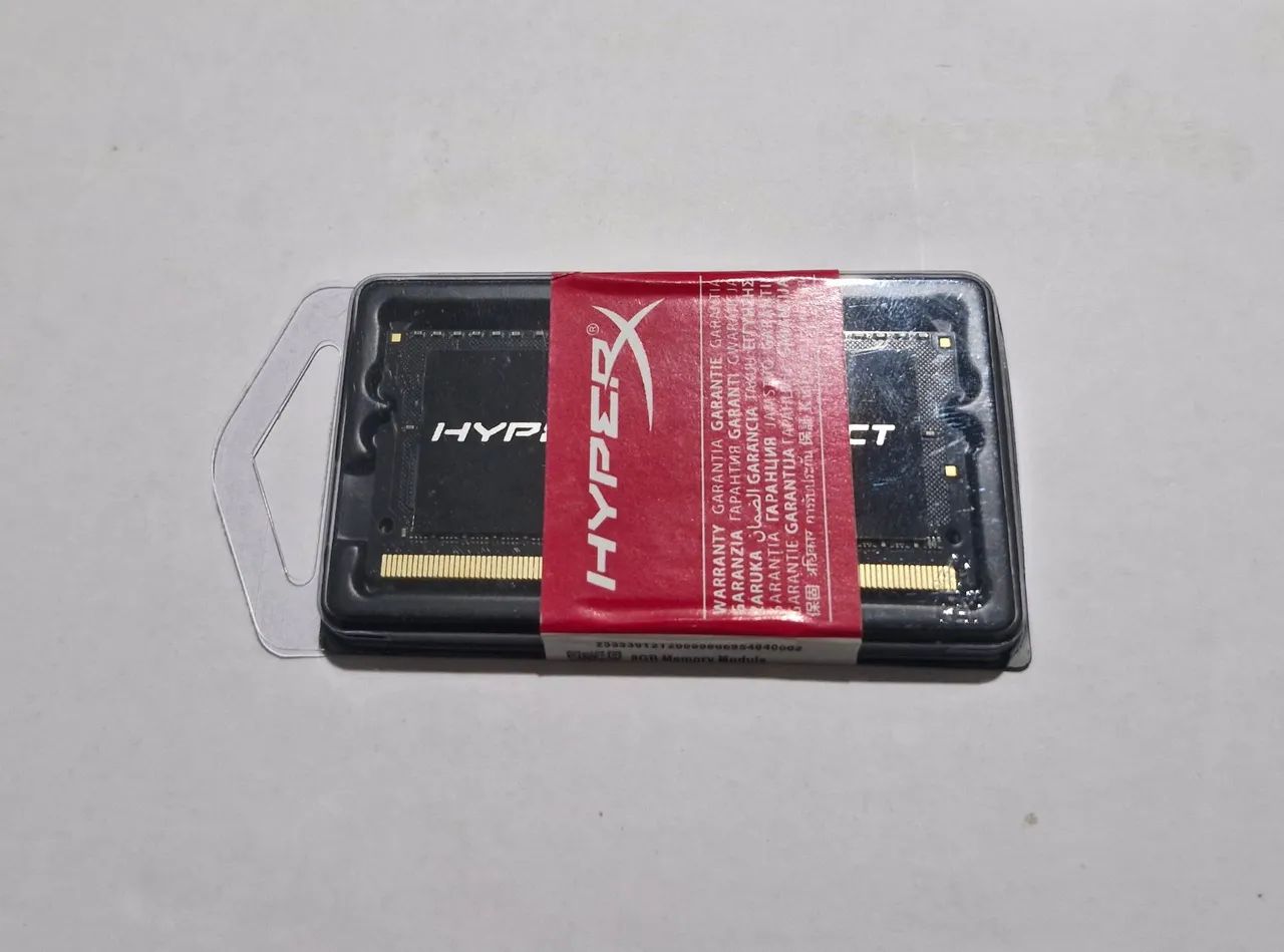 DDR3L 8gb 1600mhz HyperX lacrada