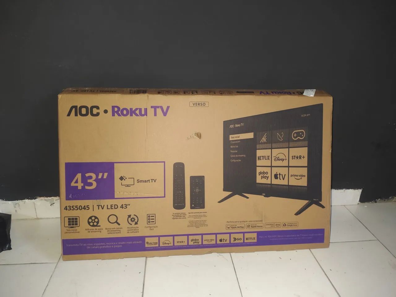 Televisão smart 43 polegadas 