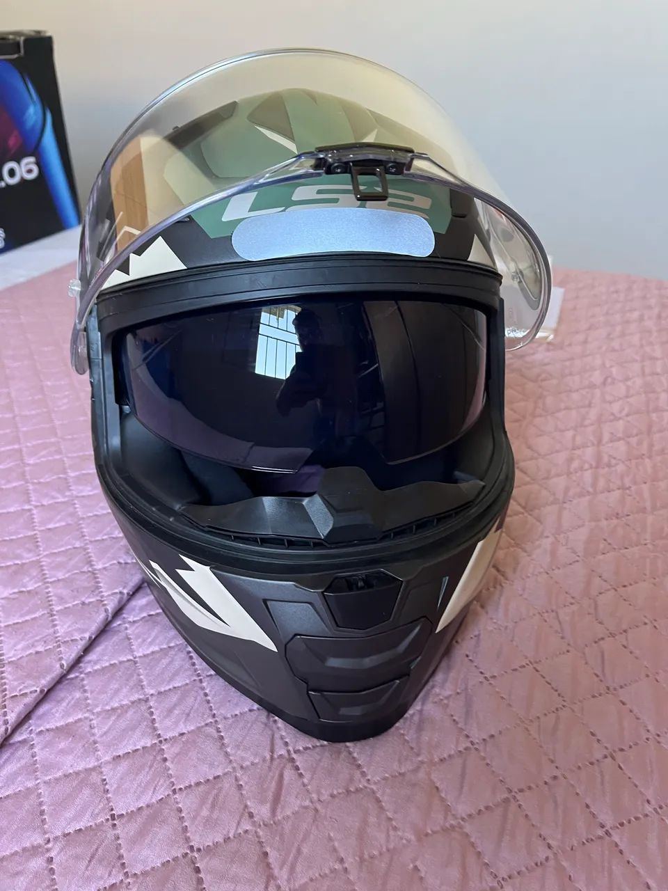 Capacete LS2 VECTOR II TAM:58 - Foto 5
