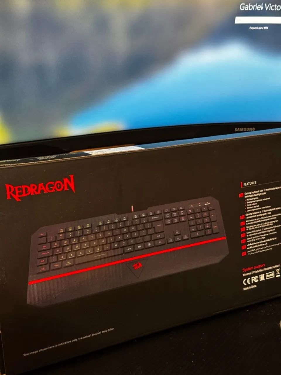 Teclado Gamer Redragon Karura 2 RGB - Foto 4