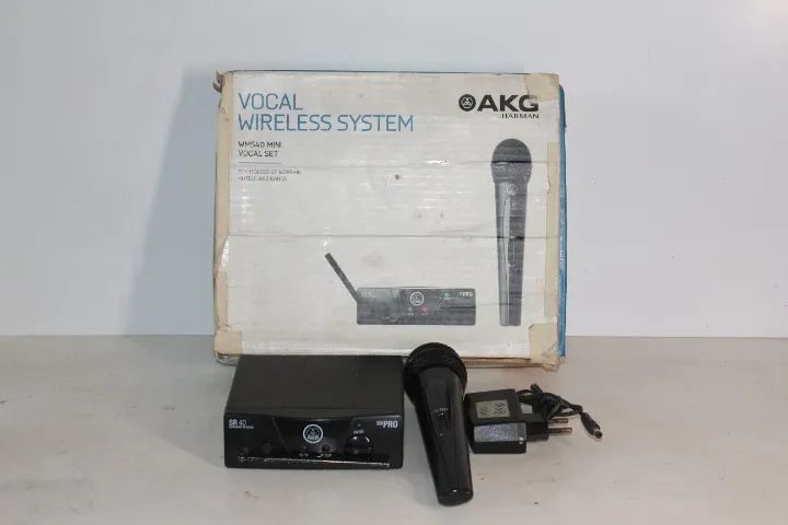 microfone akg wms40 mini vocal - Foto 5