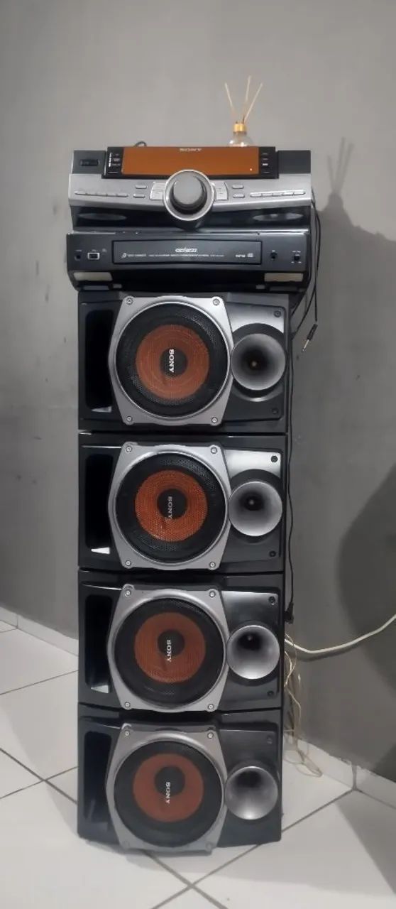 Som Sony Zux9 ( troco em tv Smart)