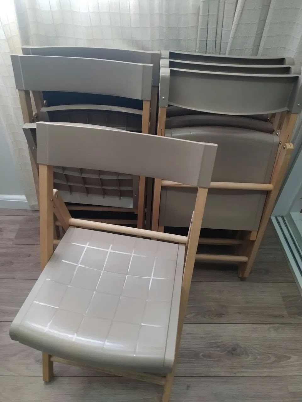 Vende-se 6 cadeiras dobráveis  - Foto 2