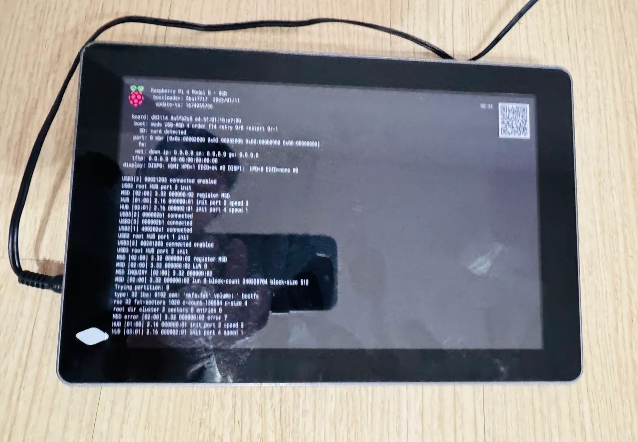 RasPad 3 - Tablet para Raspberry Pi 4 (com tela touch)