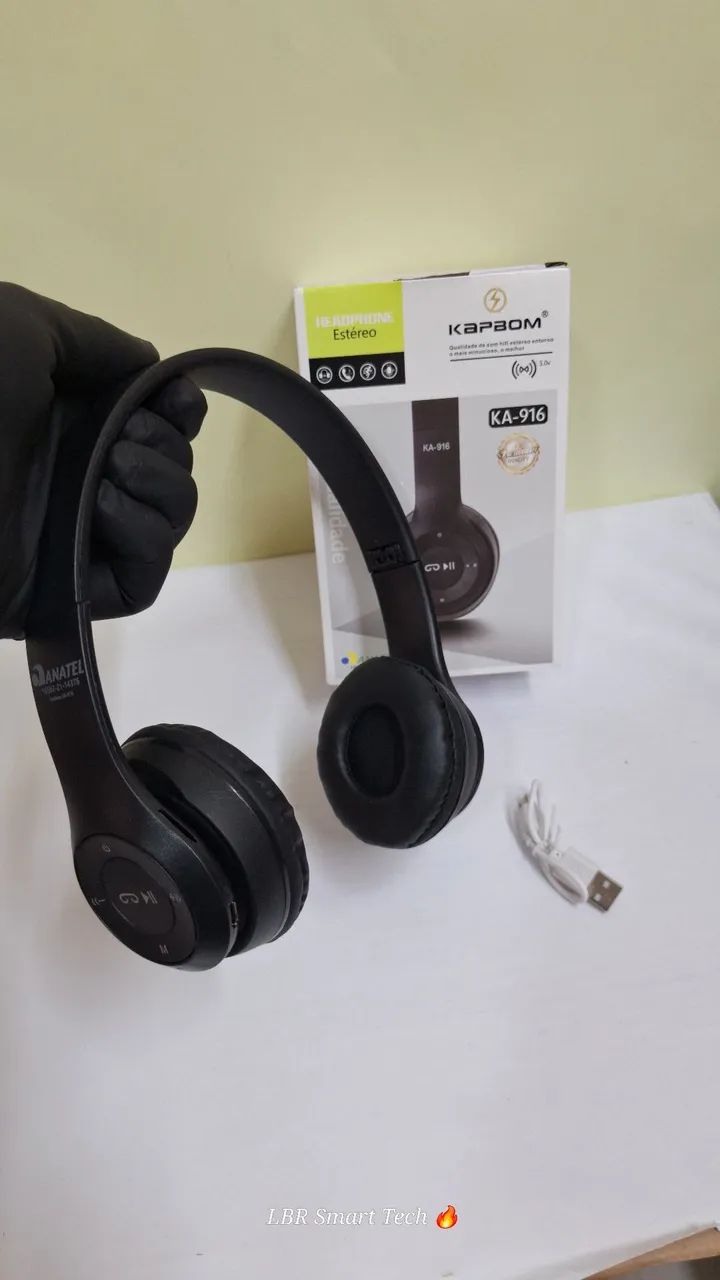 Fone Bluetooth Headphone  - Foto 2