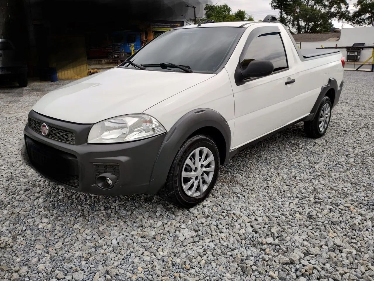 Fiat Strada Working Hard 1.4 Fire Flex 8V CS 2019 - Foto 2