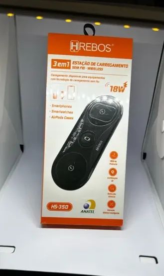 Estação de Carregamento 3 em 1