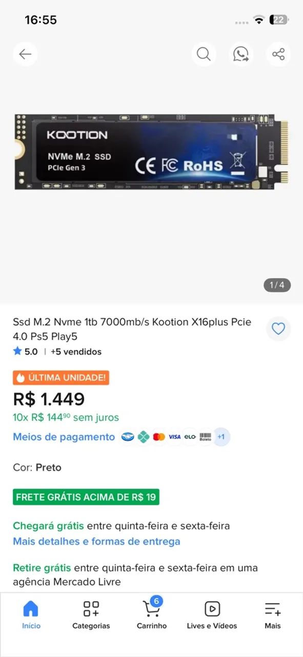 SSD 1TB - Foto 2