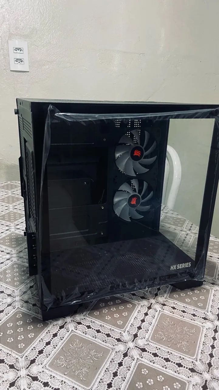Gabinete com 2 fans e uma fonte