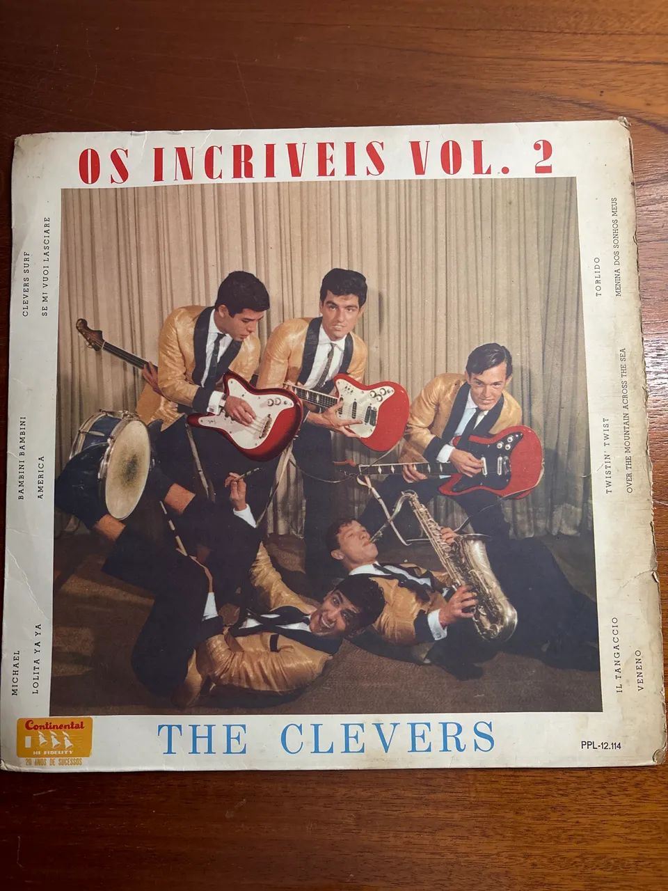 vinil os incriveis vol. 2 the clevers