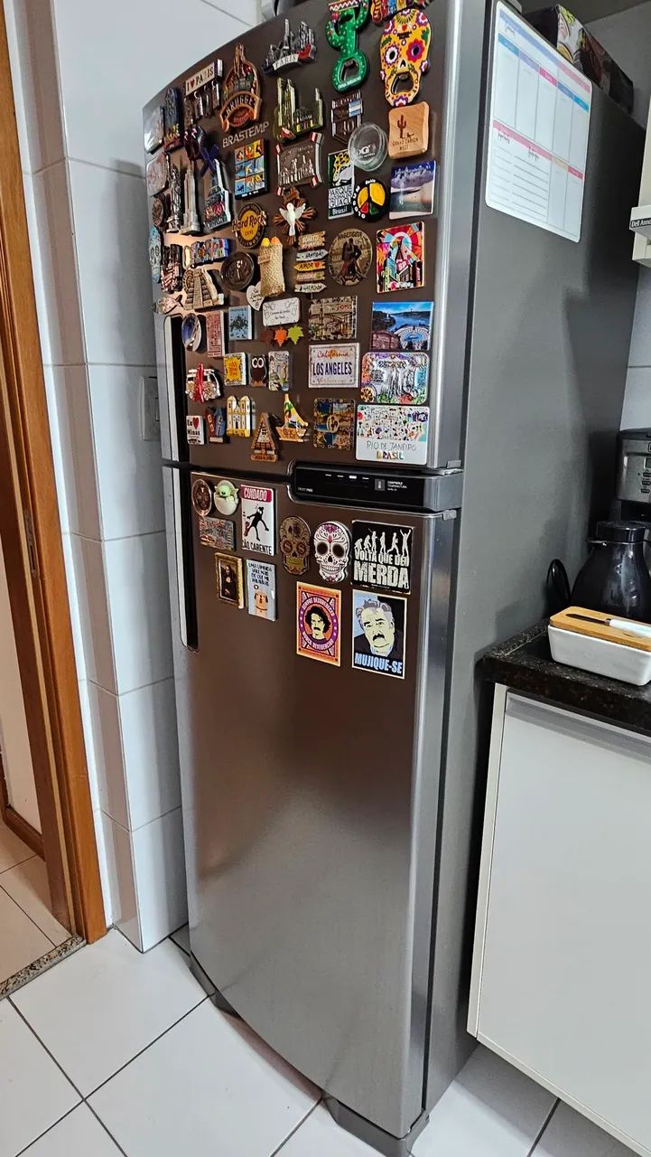 Geladeira Brastemp 375 litros Inox