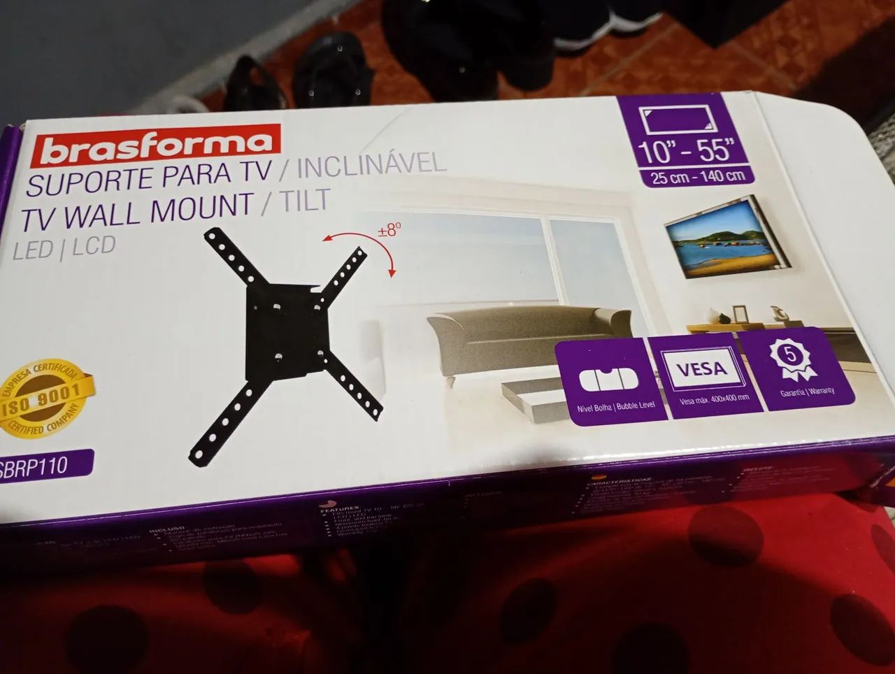 Vendo supeore para tv inclinável nunca usado comprei errado 
