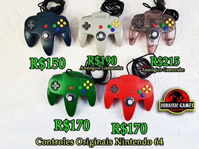 Controle Original Nintendo 64 - Original 