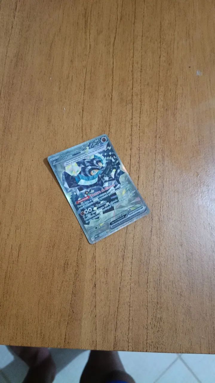 Cartinha Pokémon Ogerpon Máscara Alicerce - Foto 4