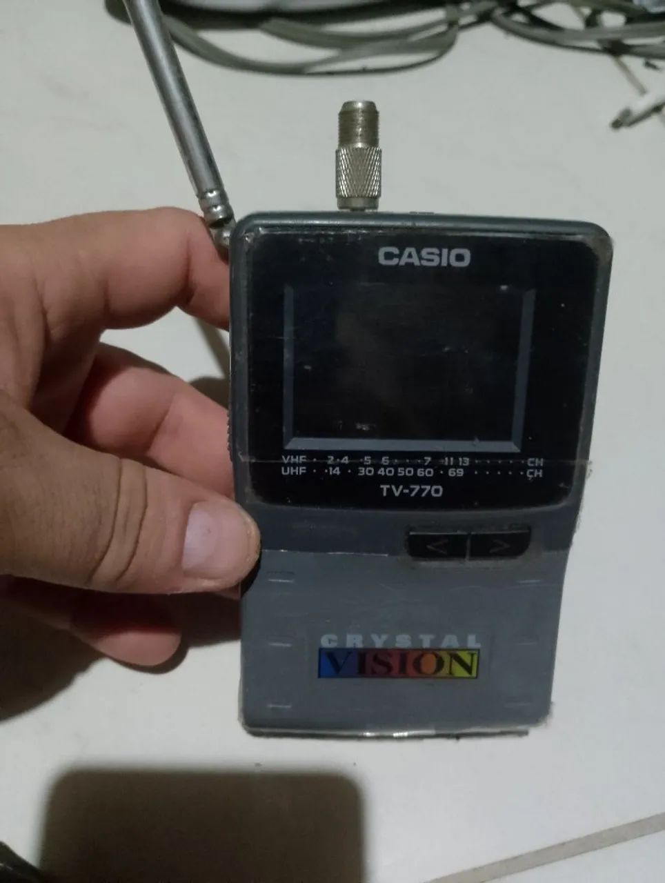 Mini tv da Casio ( peça para colecionador)