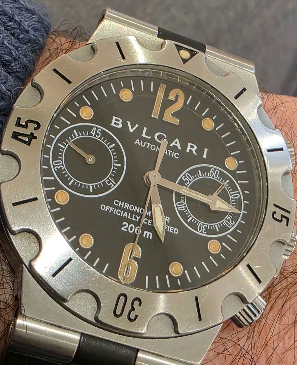 Relógio Bulgari Scuba cronógrafo automático - Foto 3