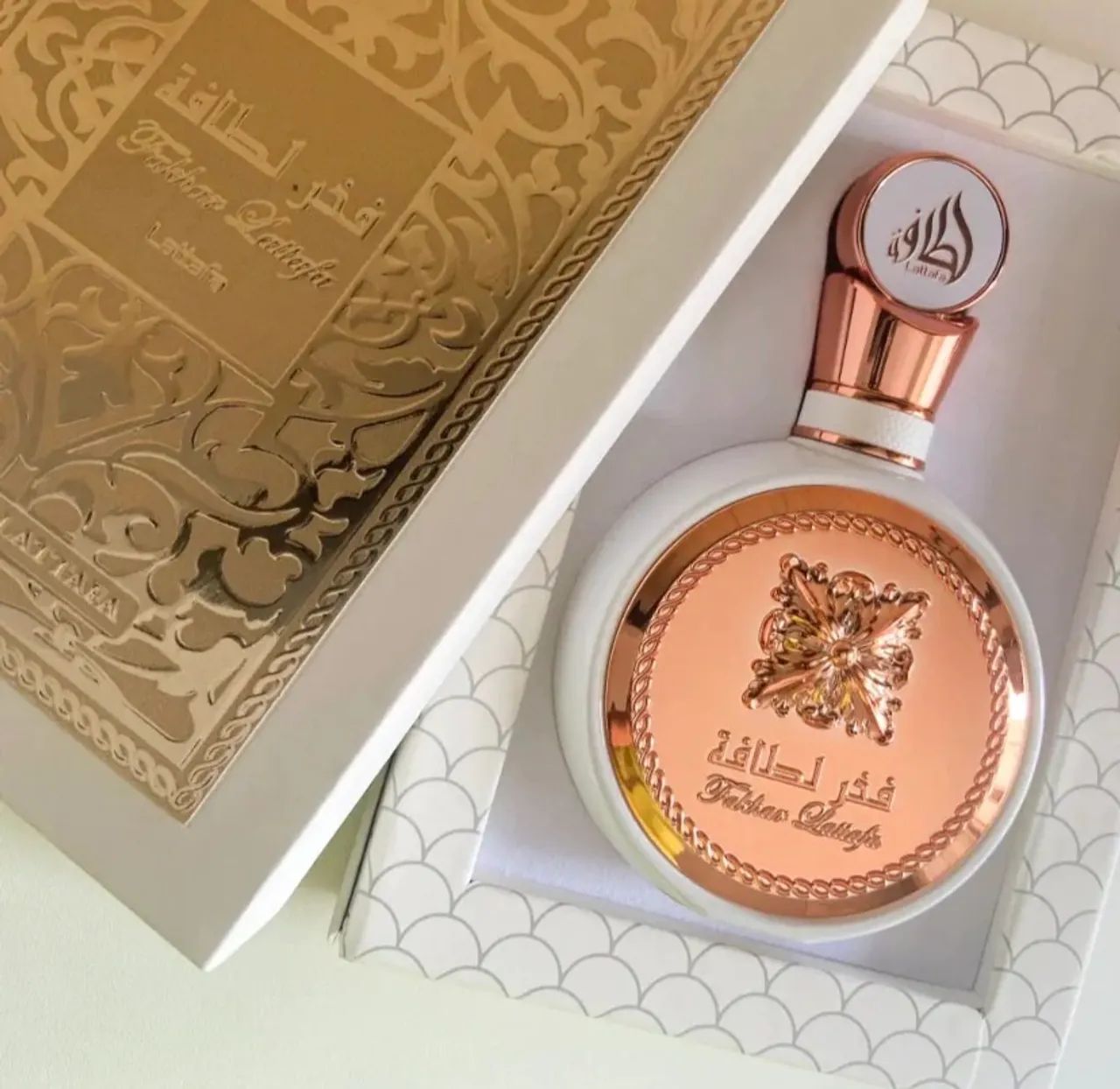 Perfume árabe fakhar rose 