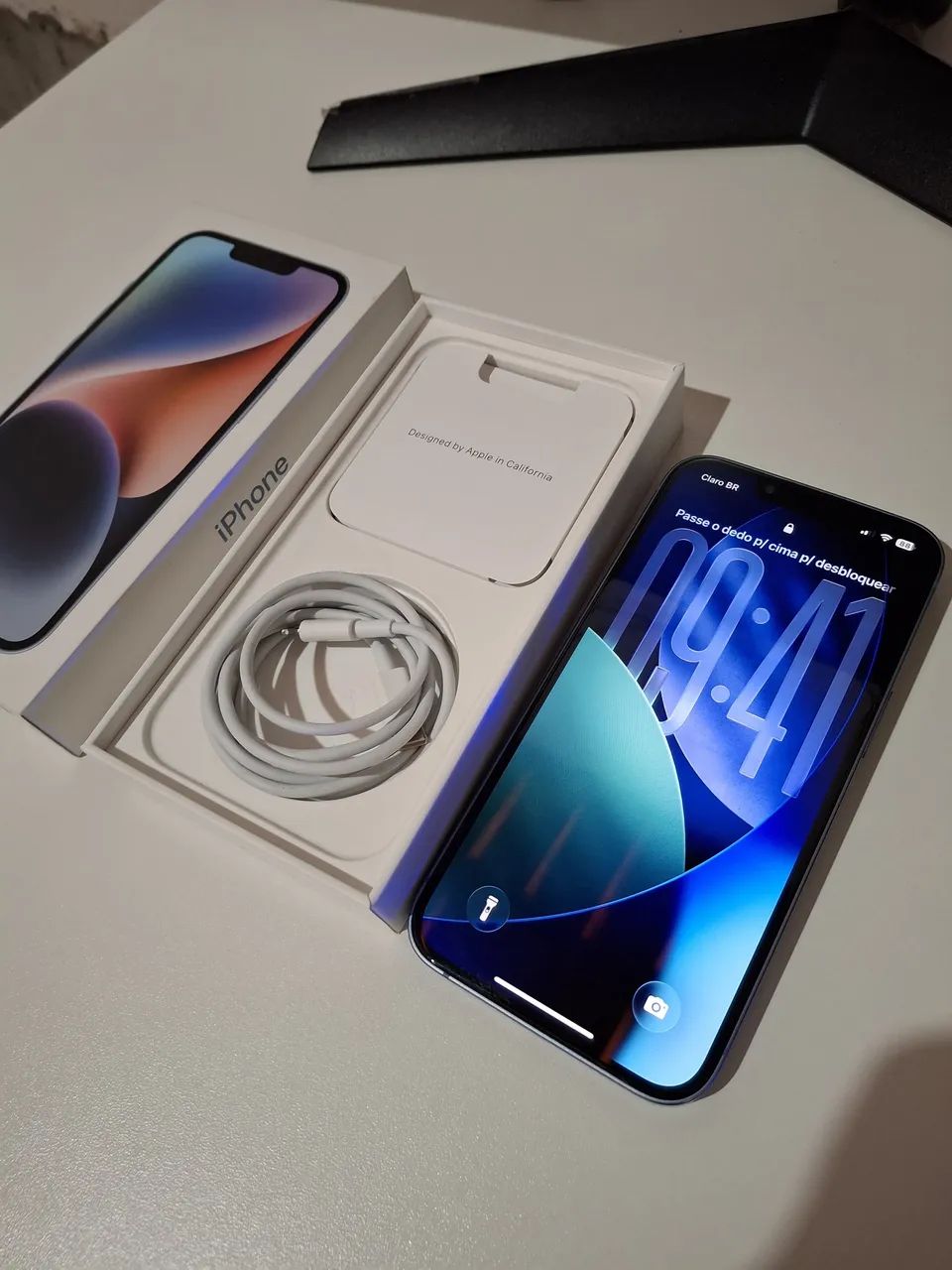 iPhone 14 128GB BLUE - Foto 2