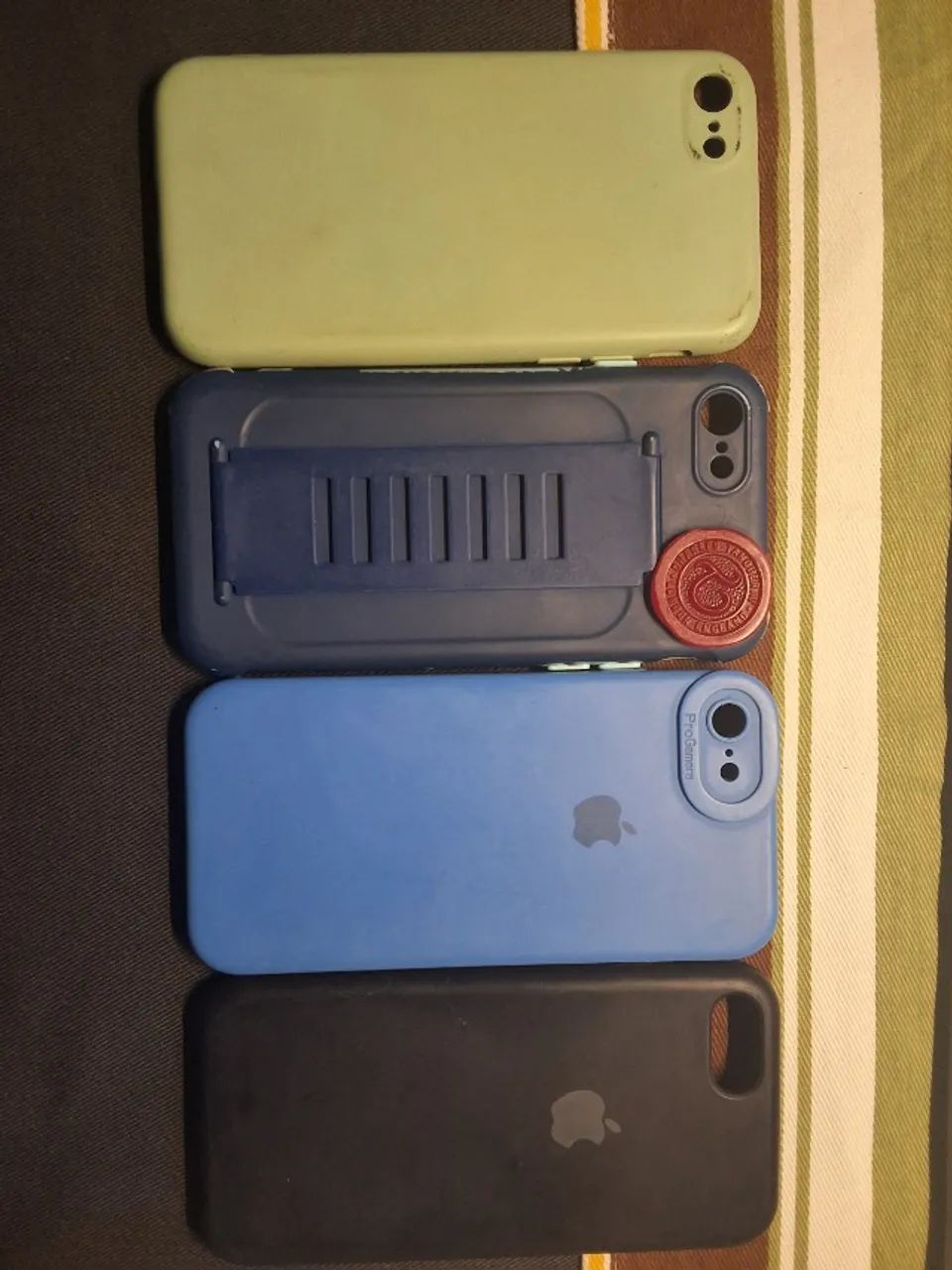 iPhone 7 128GB Ouro Rosé + Caixa Original + 4 Capinhas - Foto 4