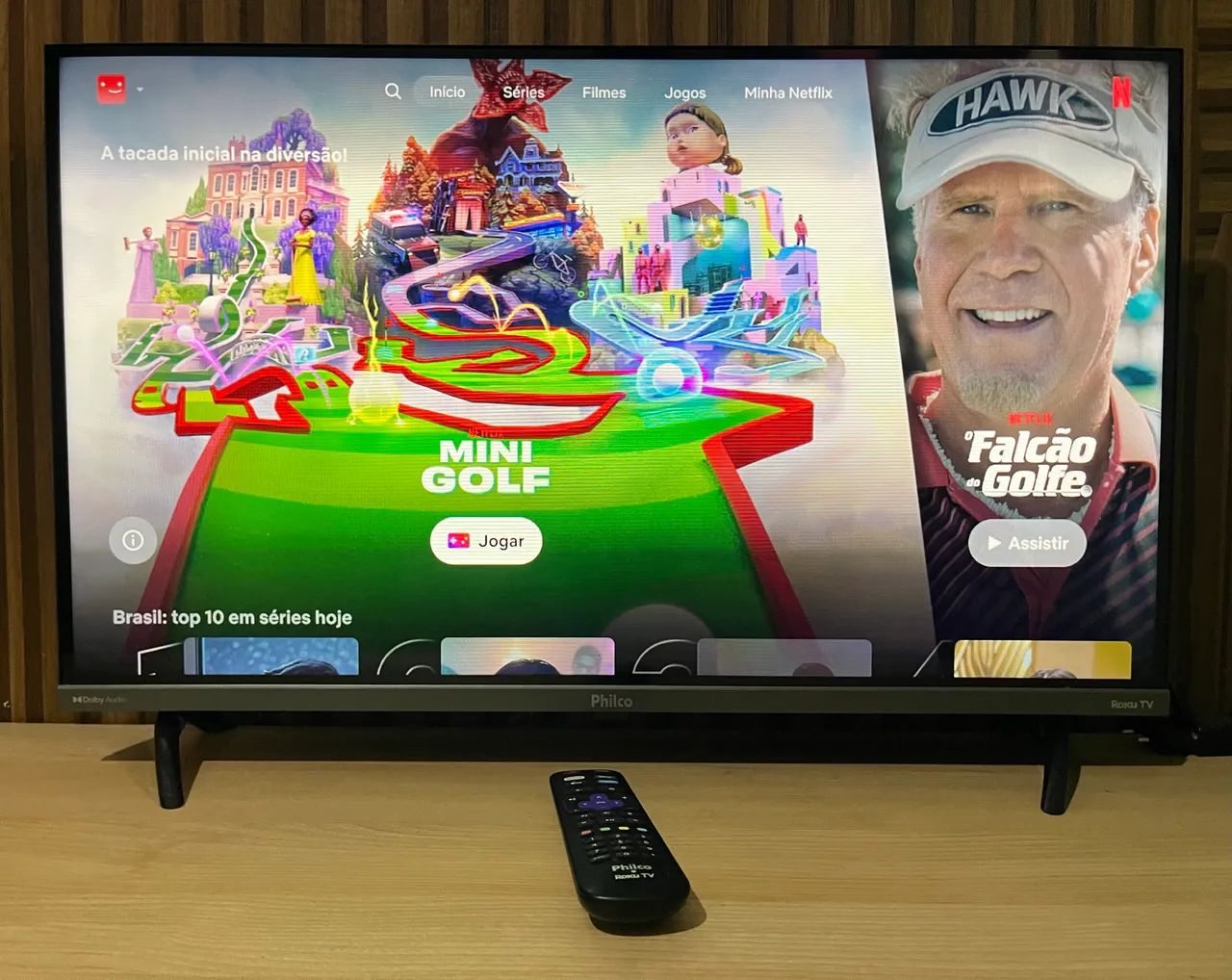 VENDO TV SMART E COM NOTA FISCAL 600$ SEMINOVA! - Foto 3