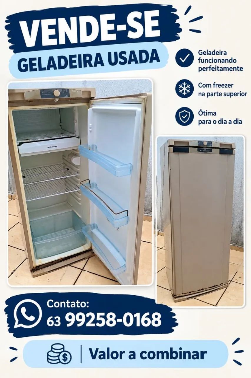 Geladeira usada
