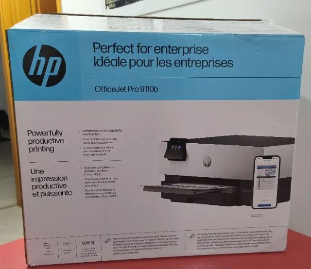 Impressora HP OfficeJet Pro 9110b - Nova Lacrada - Nunca Usada - Foto 3