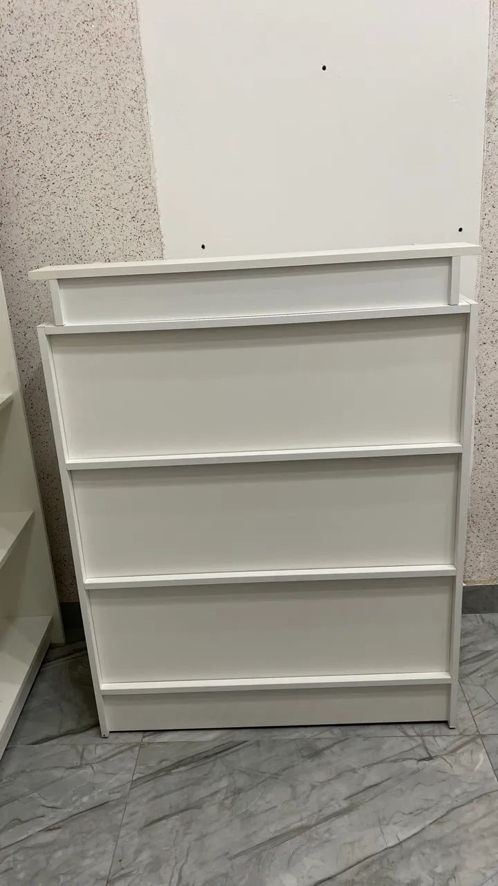 Balcão com caixa para Recepção Mdf