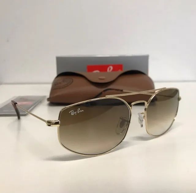 óculos de sol ray ban explorer marrom - Foto 3