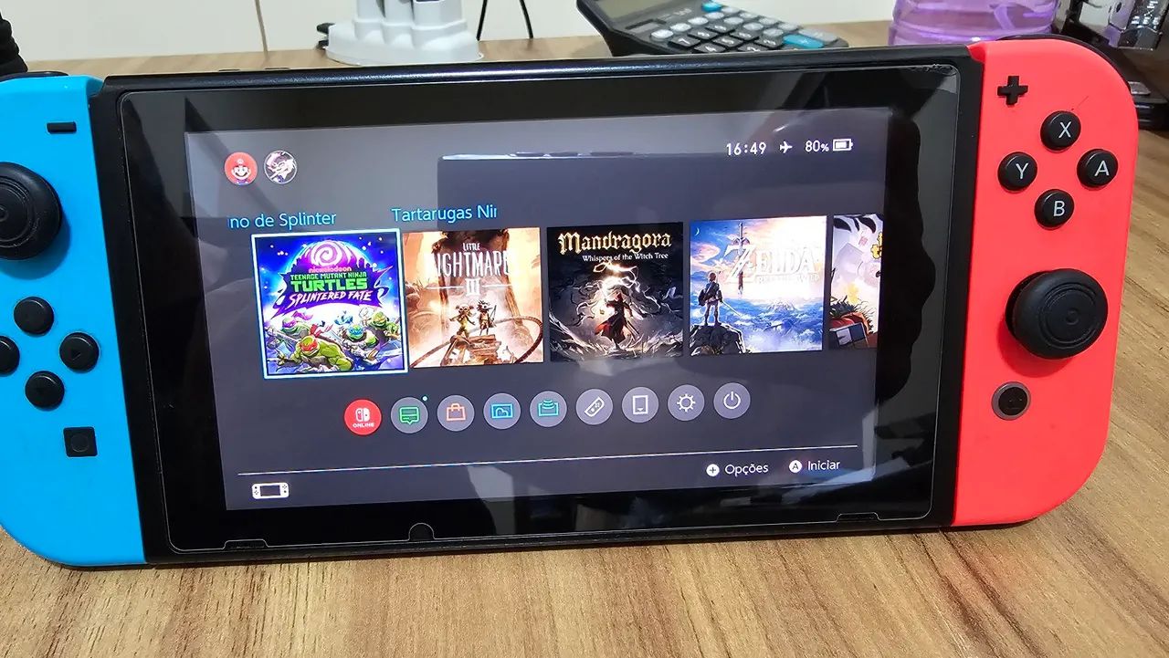 Nintendo Switch desbloqueado 