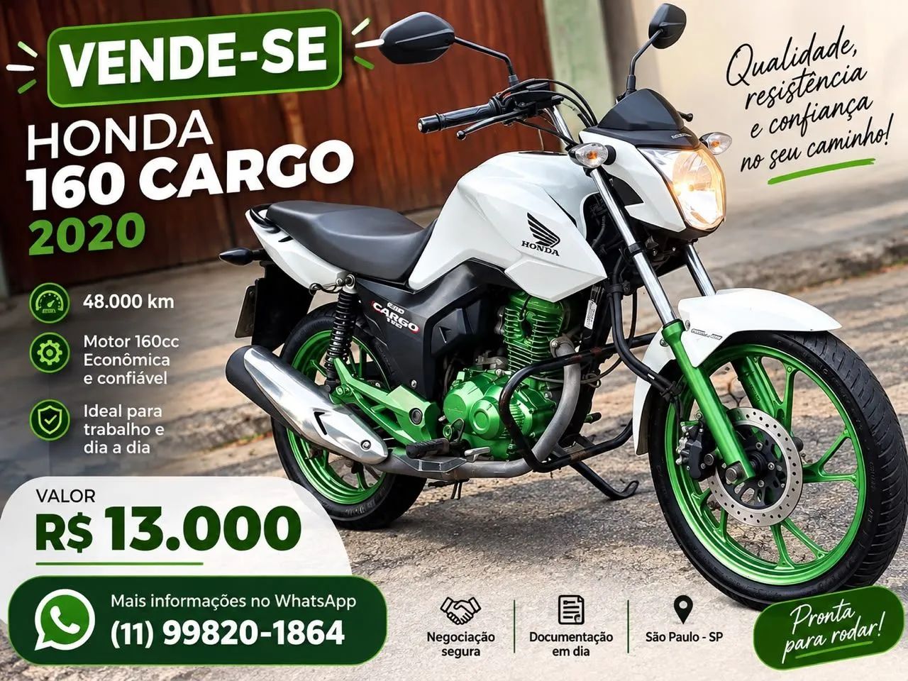 Honda 160 Cargo 2020