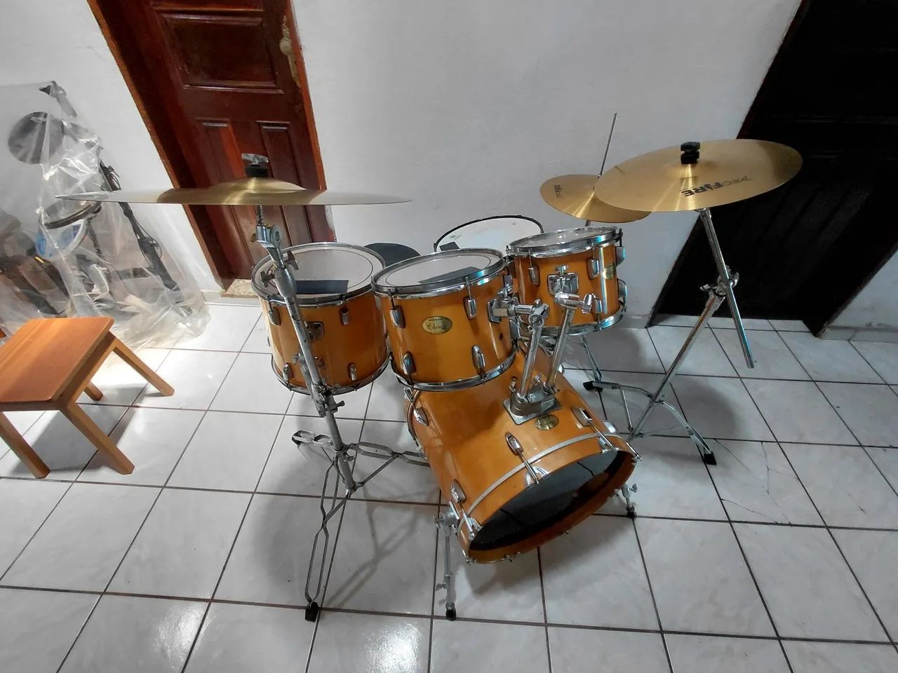 Bateria Acústica Completa - Foto 3