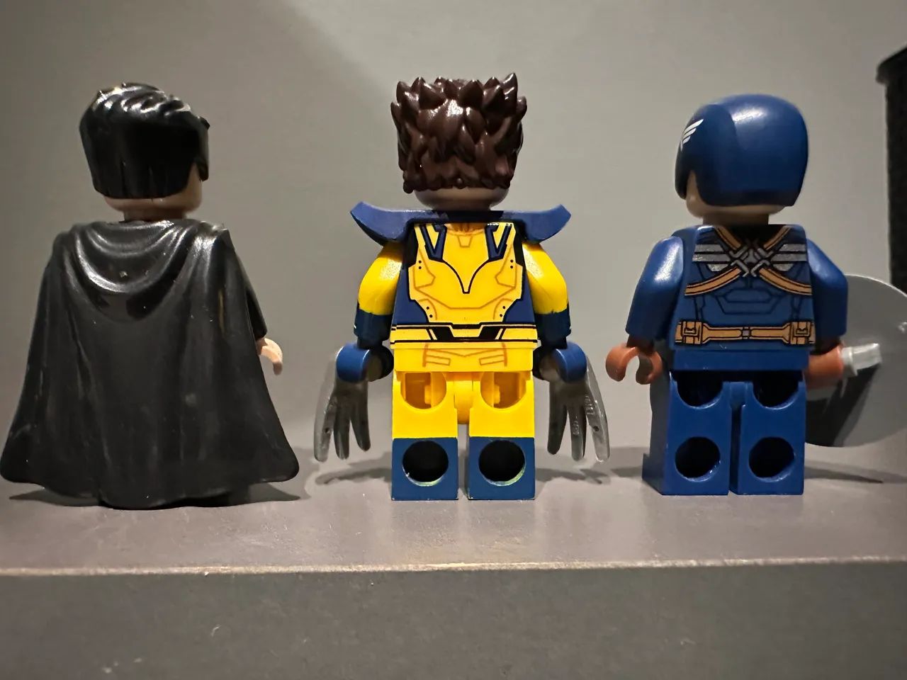 Lego minifiguras personalizadas, Wolverine, Superman e capitão América  - Foto 2