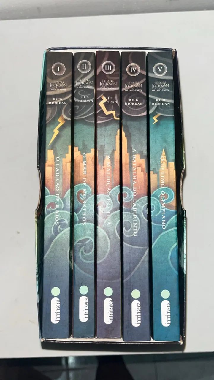 Box livros Percy Jackson - Foto 2