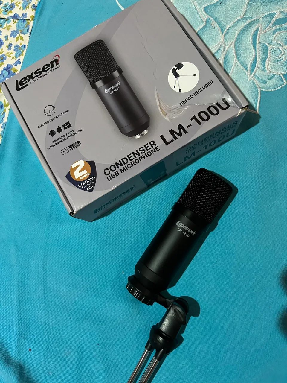 Microfone Condensador Lexsen LM-100u - Foto 2