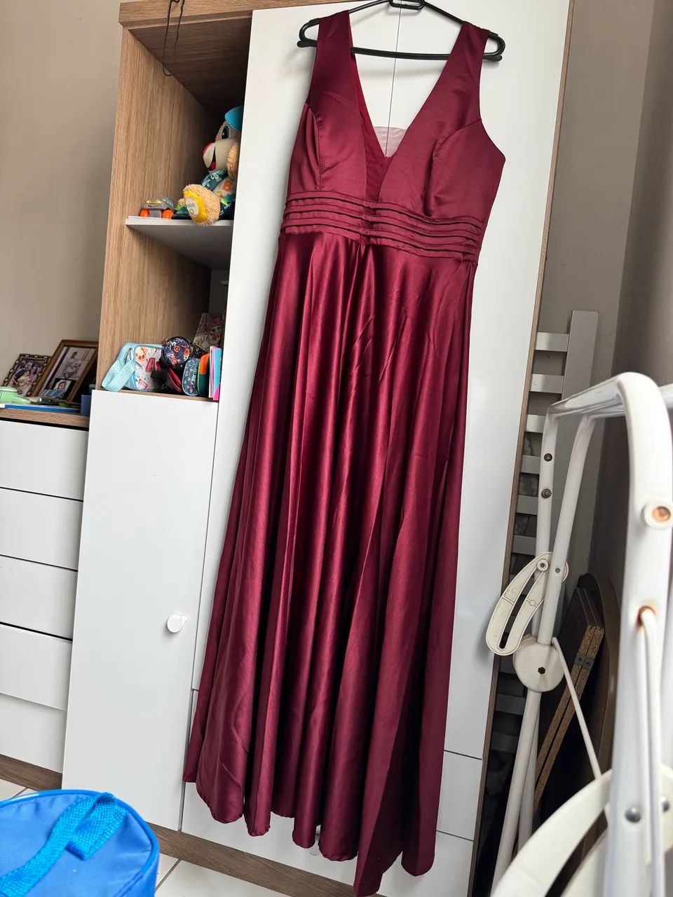 Vestido marsala