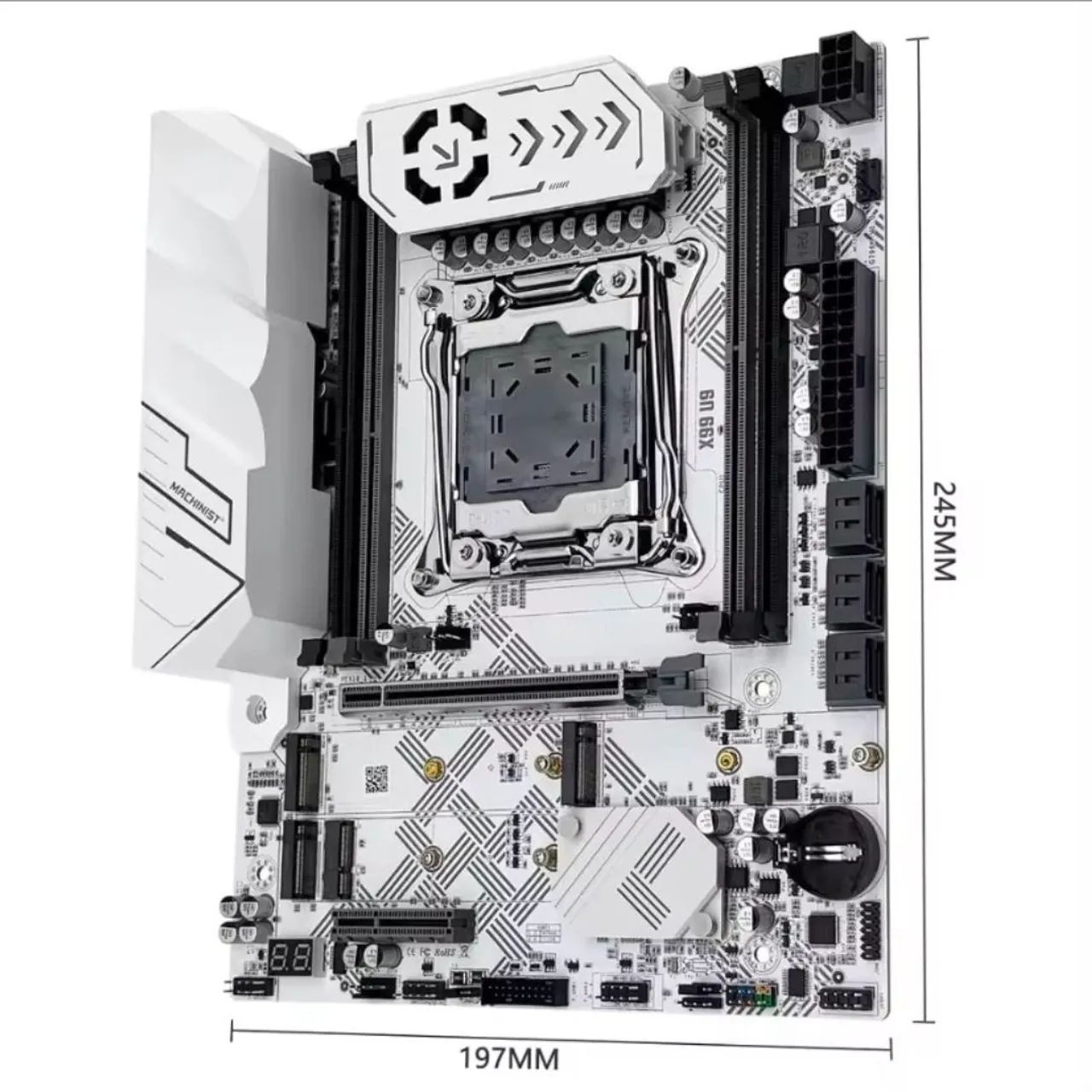 Placa mãe X99 U9 machinist - Foto 4