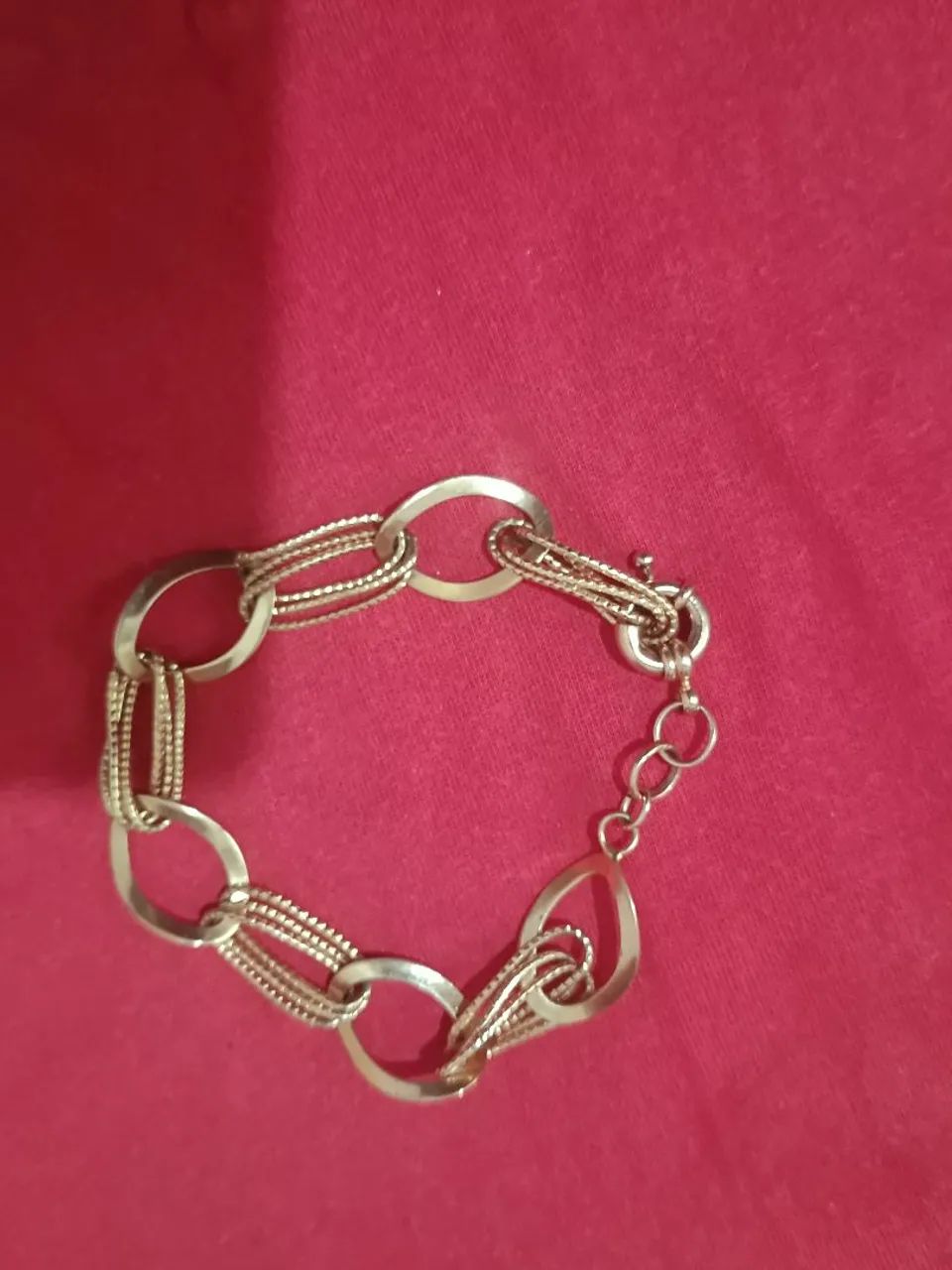 Vendo pulseira romannell folheada a ouro 24 k