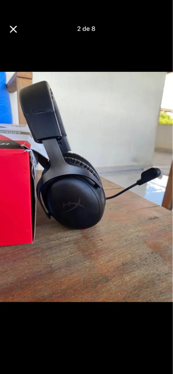 Headseat sem fio HYPERX CLOUD 3