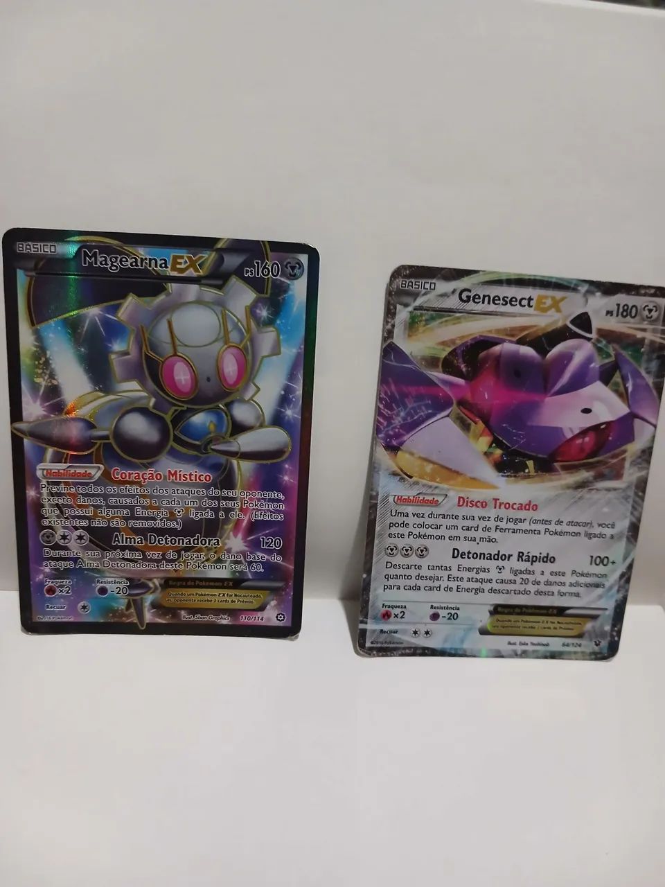 Pokemon Magearna EX e Genesect EX