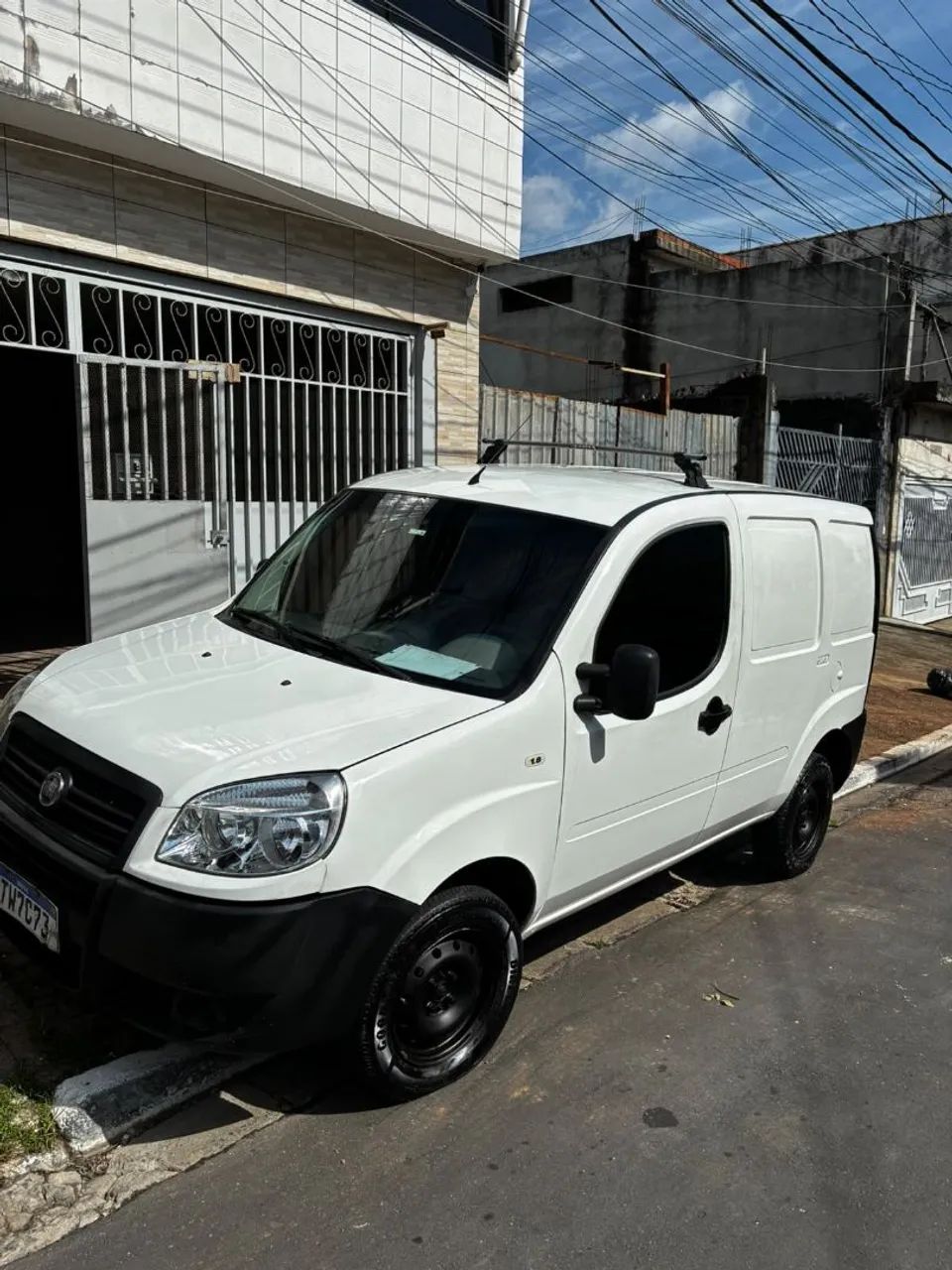 Doblô Cargo Flex 2010 1.8 Branca