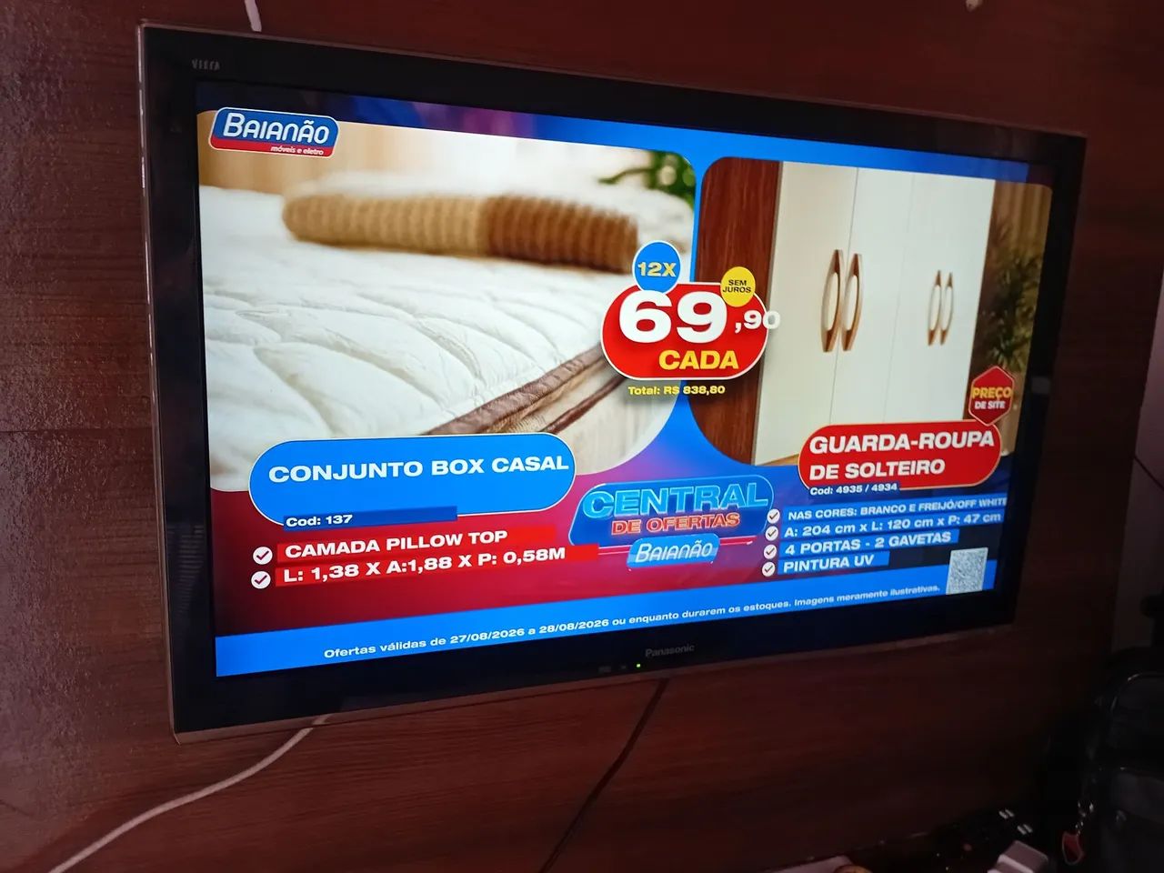 Vende se uma TV LED Panasonic 32 Polegadas 