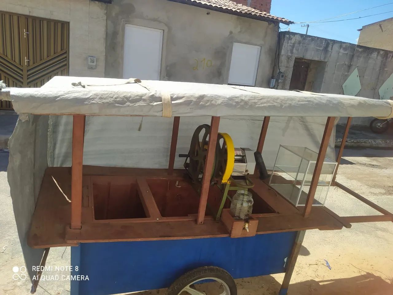 Vendo carrinho com Moenda para venda de pastel e caldo de cana (Oportunidade Única) - Foto 5