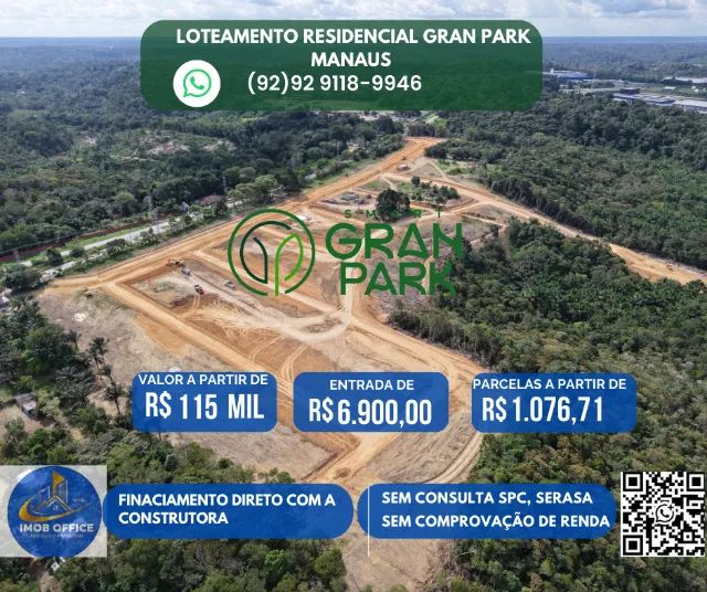Lotes em bairro Planejado em Manaus 