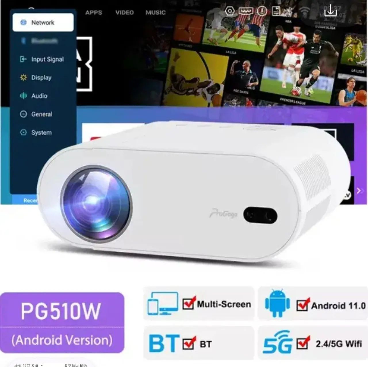 Projetor PG510W ProGaga - Foto 6