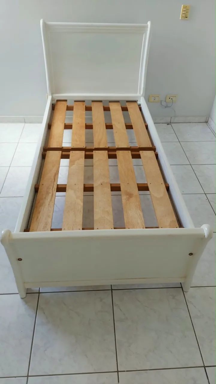 Cama de Madeira Solteiro - Foto 4