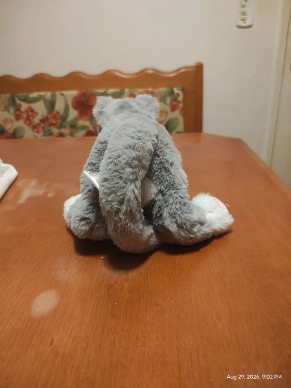 Pelúcia gato cinza - Foto 3