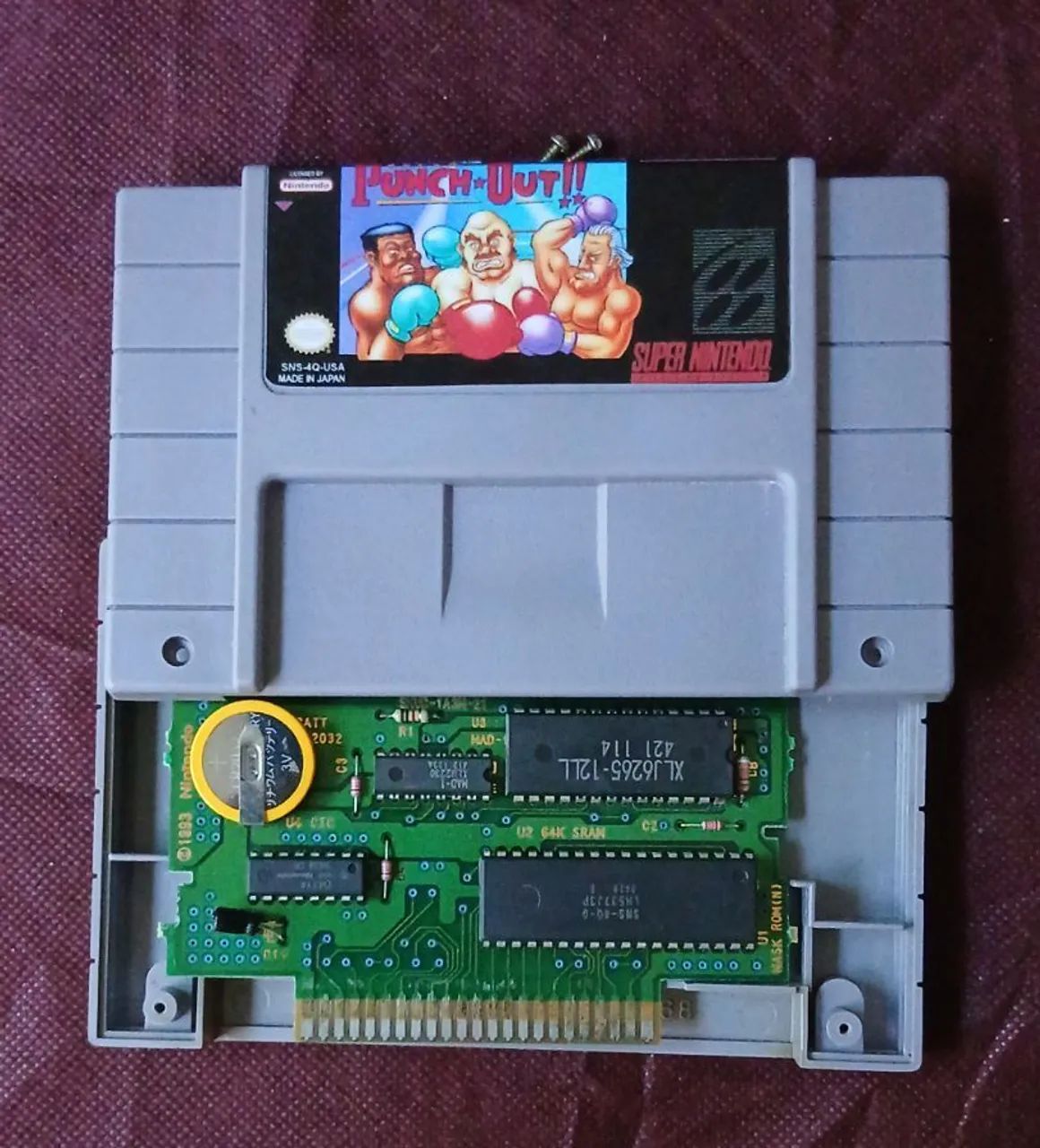 Jogo Original SNES Super Punch-Out!! (Relabel) - Foto 3