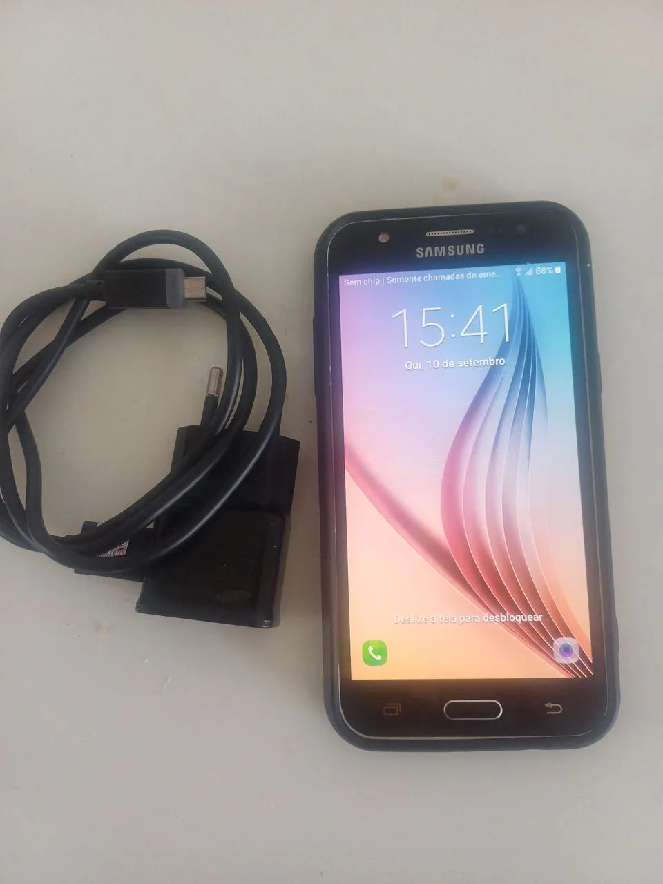 Samsung  J5  funcionando perfeito com carregador original.  - Foto 2