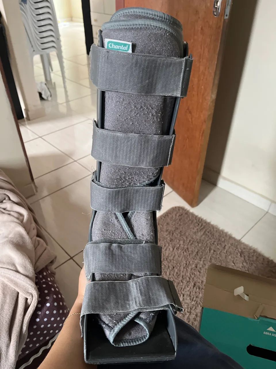 Bota imobizadora para pé quebrado