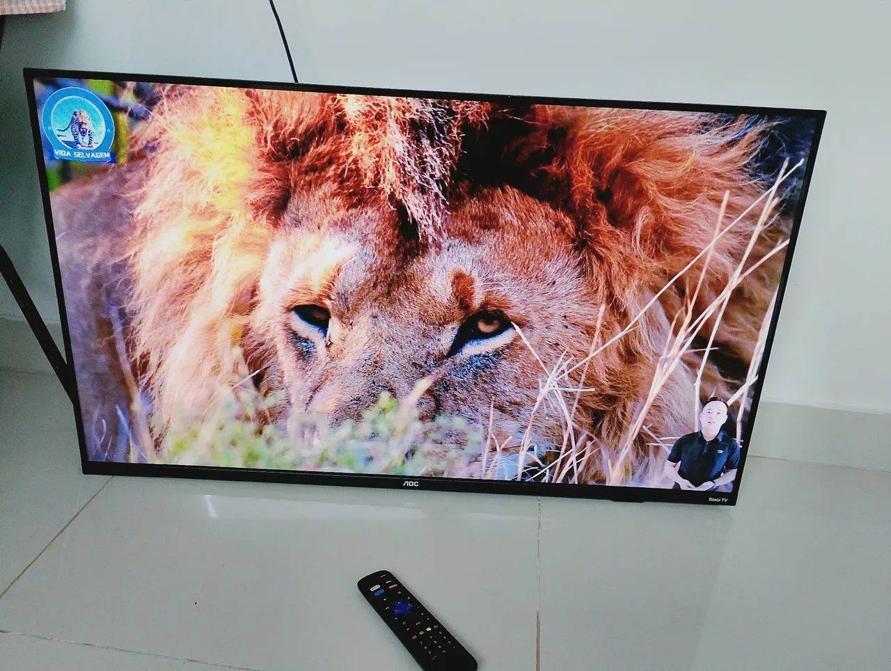 Smart TV 43 polegadas AOC usada - Foto 5